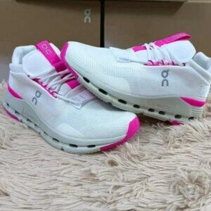 On cloud pink shoes Fashion sneaker casual shoes